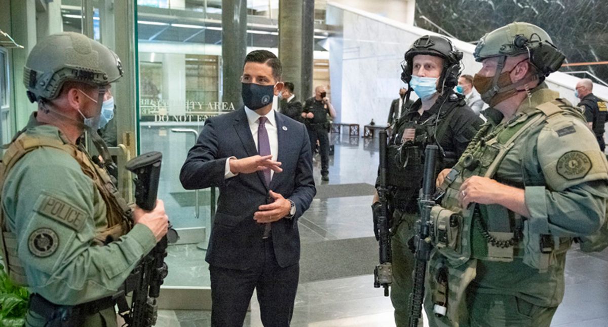 50 DHS agents were staged near the Capitol — but weren’t deployed in time to help: report