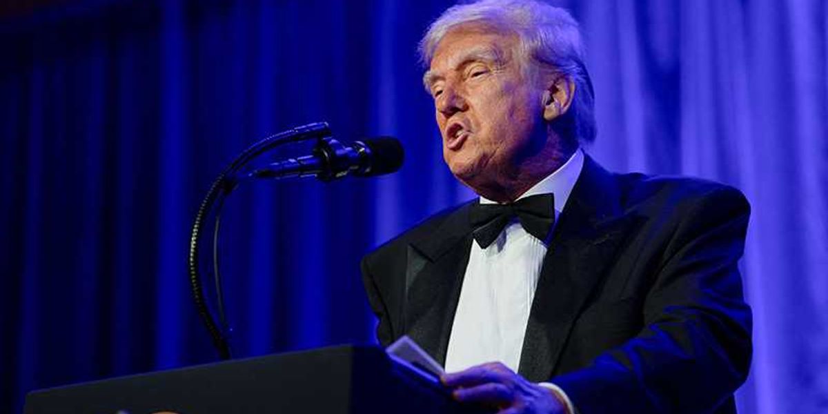 Trump's table evacuated at White House Correspondents Dinner after loud sounds reported