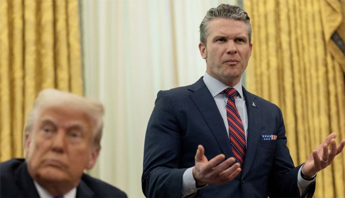 Trump steps in as 'cold war' between top Hegseth aides causes Pentagon chaos