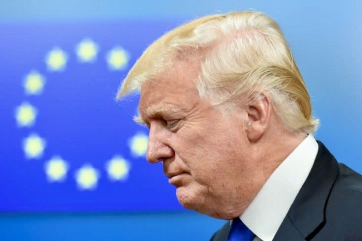 As storm Trump approaches, EU tries to play it cool