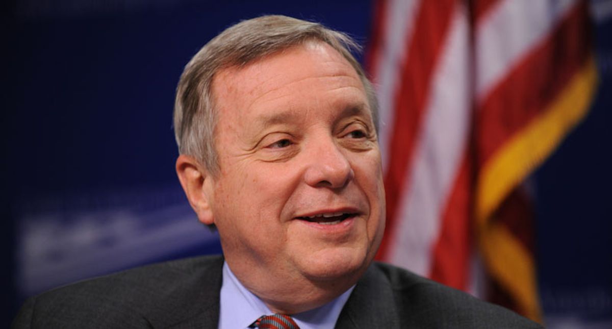 Durbin tests positive for COVID – absence threatens Dems’ major breakthrough agreement on climate, energy, and healthcare