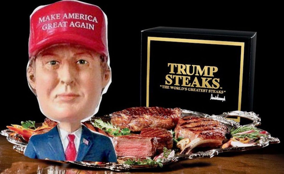 Trump's social media platform looks like a high-tech version of 'Trump Steaks': report