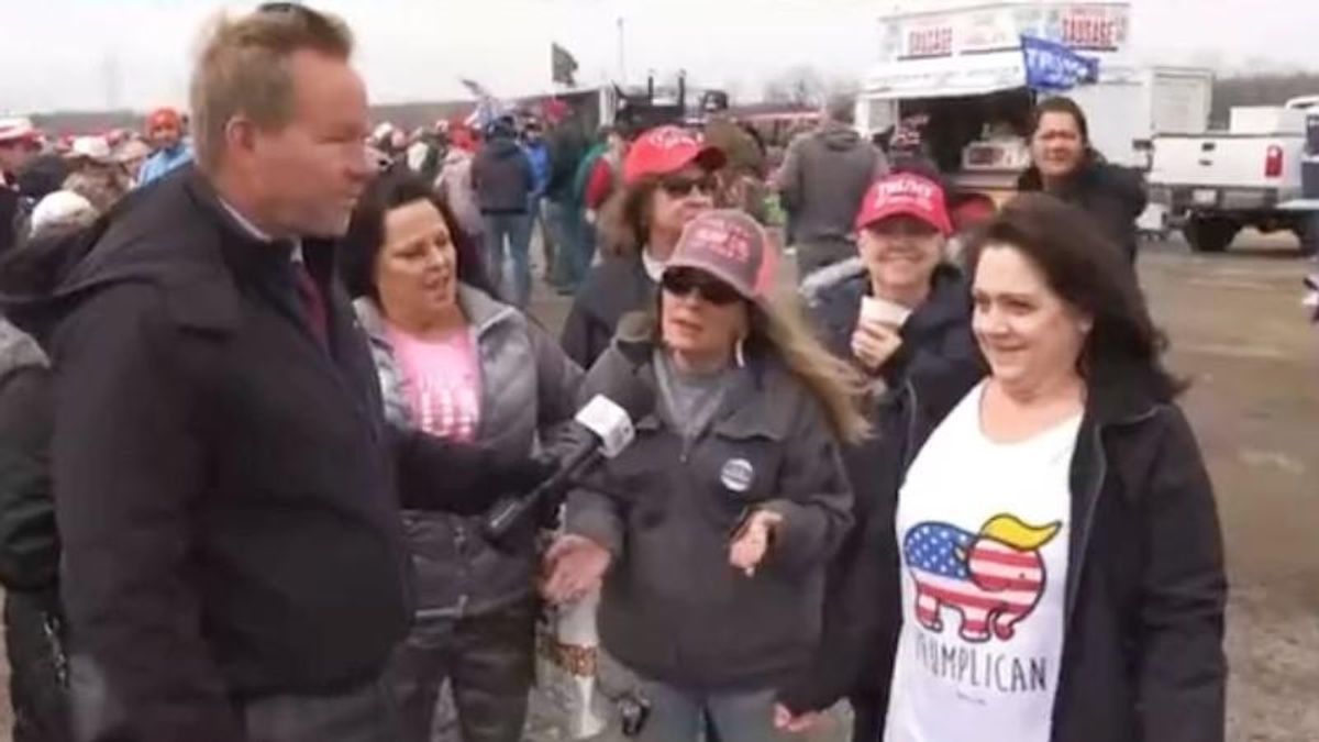 Trump rally attendee describes backlash she receives when people learn of her political views