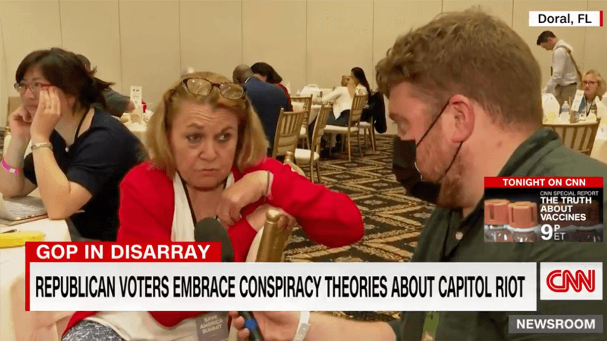 Watch this insane interview with Trump supporter who is clearly divorced from reality