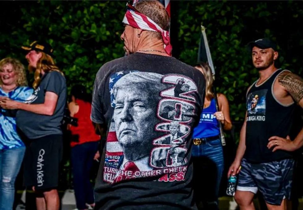 Trump fans dial down 'fraud' rhetoric after poll setback