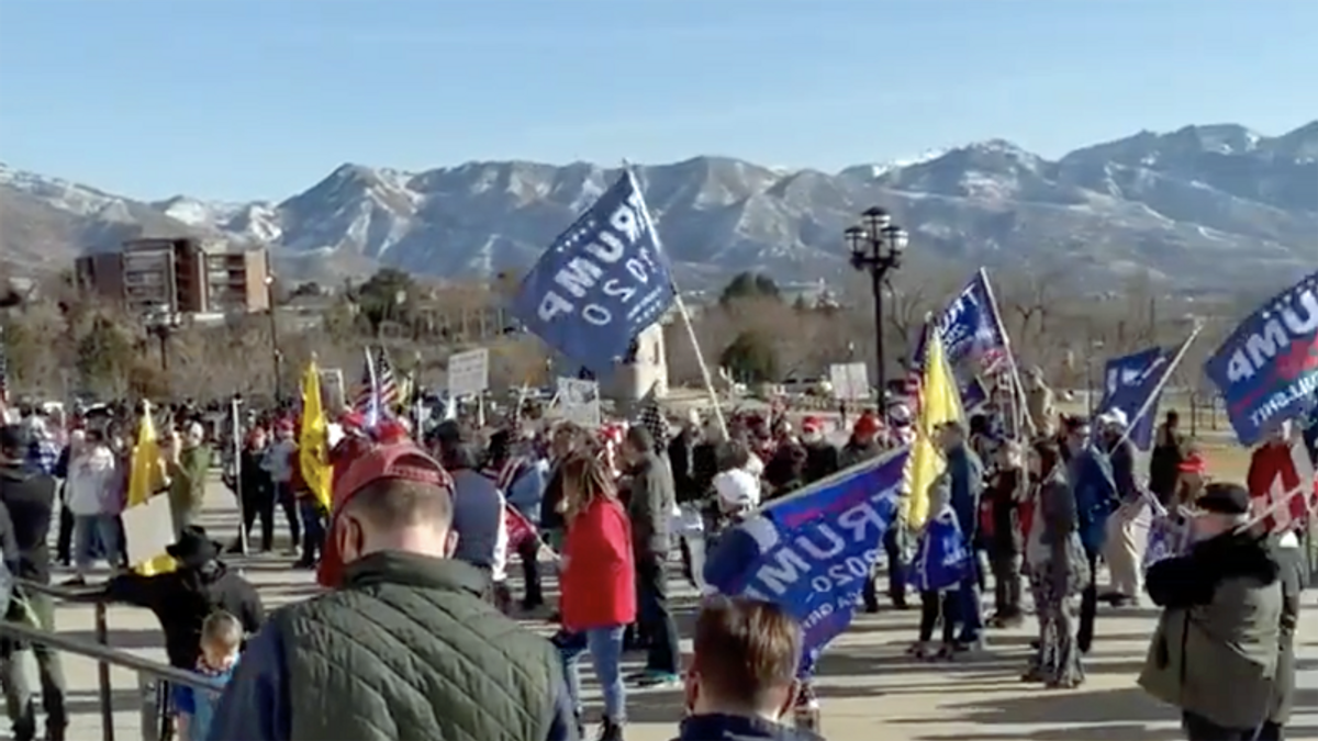 Utah Capitol staff evacuated as Trump supporters wreak havoc at protests across America: report