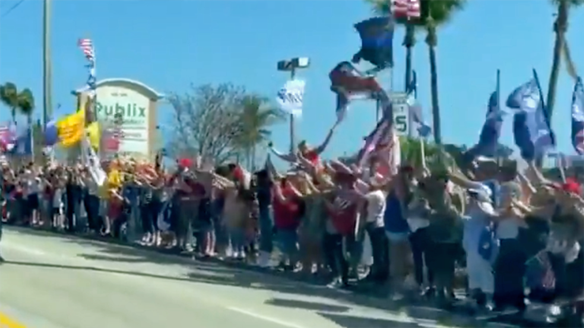 Latest conspiracy theory is that Mar-a-Lago rally proves 'Trump won in a landslide'