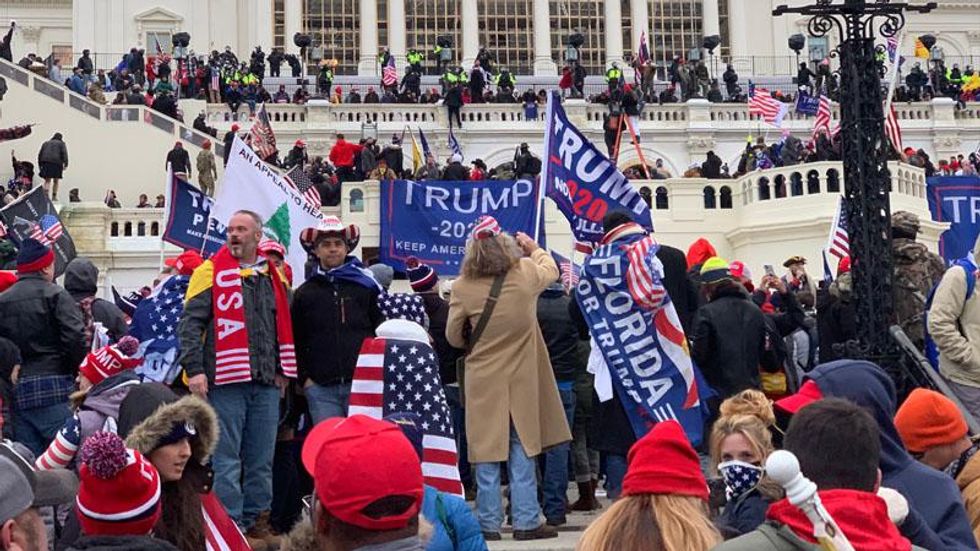 Window-smashing MAGA rioter smacked down in court for claiming he was 'caught up in the moment'
