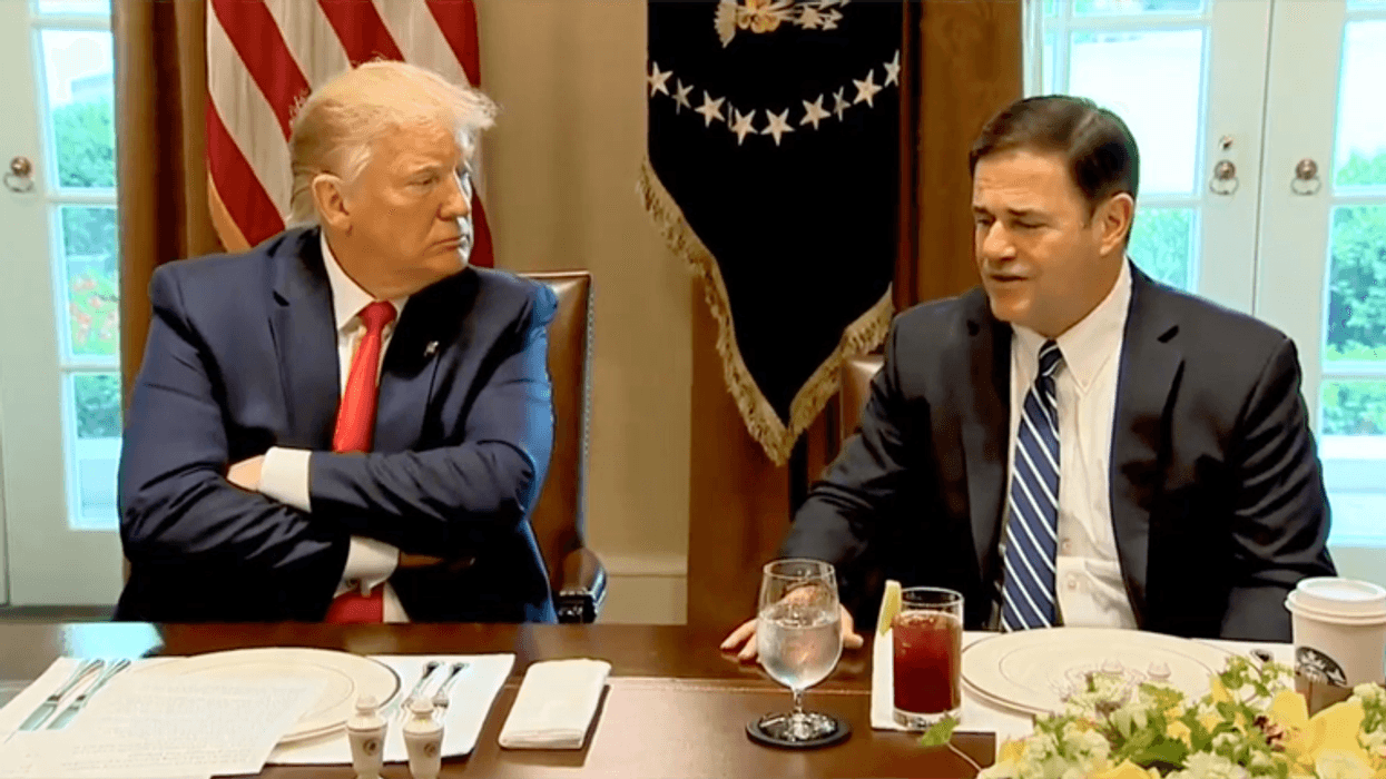 Arizona GOP Gov. Ducey waits just one hour to sign voter suppression bill that will purge 140,000 people from list