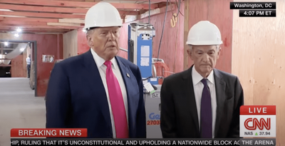 Trump gets stunning fact check from Jerome Powell to his face as presser goes awry