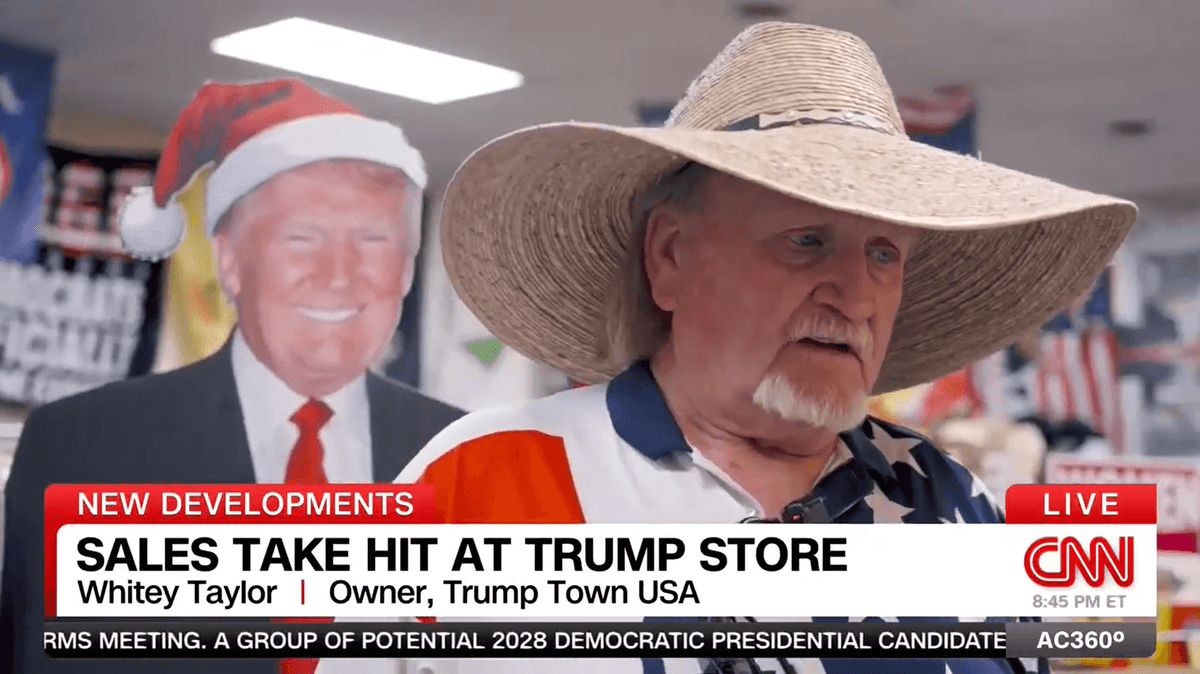 Trump merch store owner says sales cratering as 'very few people still support' him: CNN