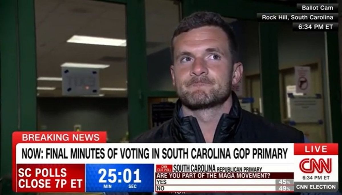 'Hold on': Trump voter stumped when asked what he'd do if ex-president is convicted