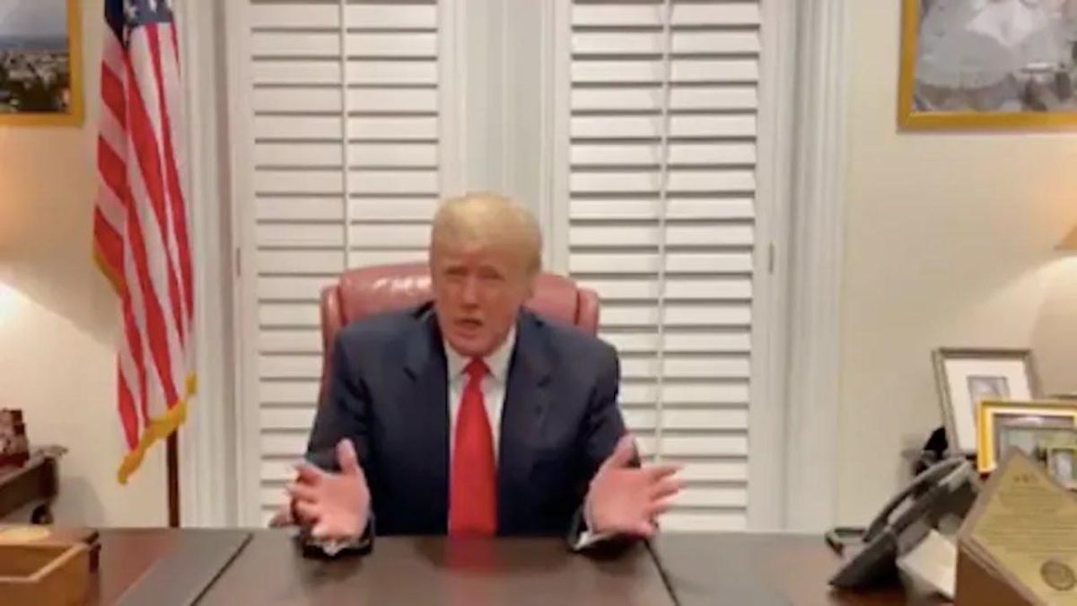 Trump warns ‘we will come back’ in self-pitying Veterans Day rant