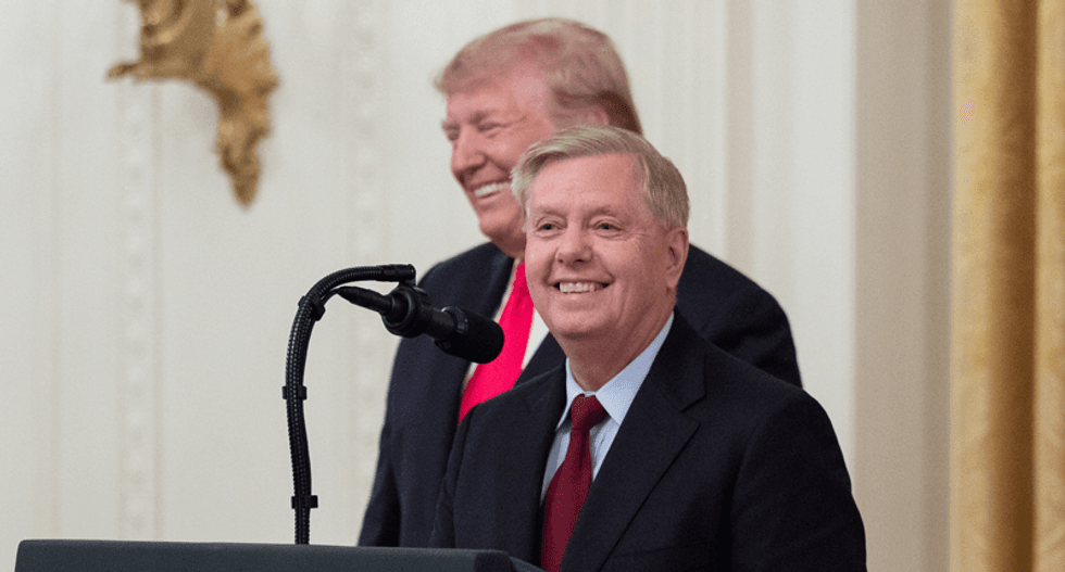 Lindsey Graham leads impeachment defense — while the White House sits it out: report