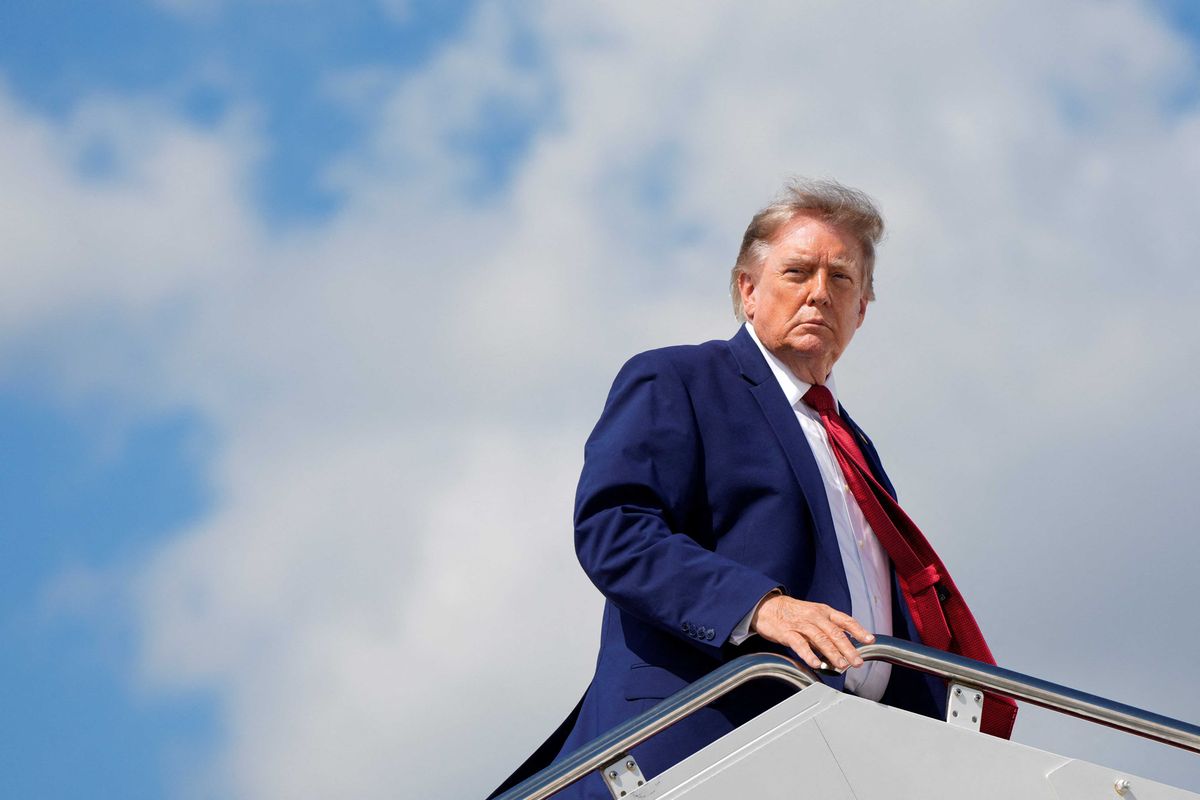 Trump blows 'dog whistle' and gets bitten: 'Felon married to a former nude model'
