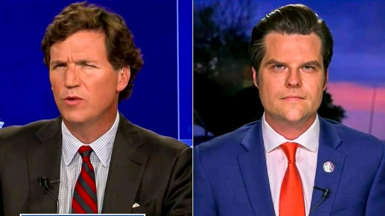 Tucker Carlson furious at Matt Gaetz for including him in sex scandal defense: report