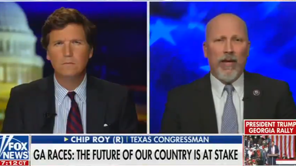 WATCH: Texas Republican threatens civil war if Democrats win Georgia runoff elections