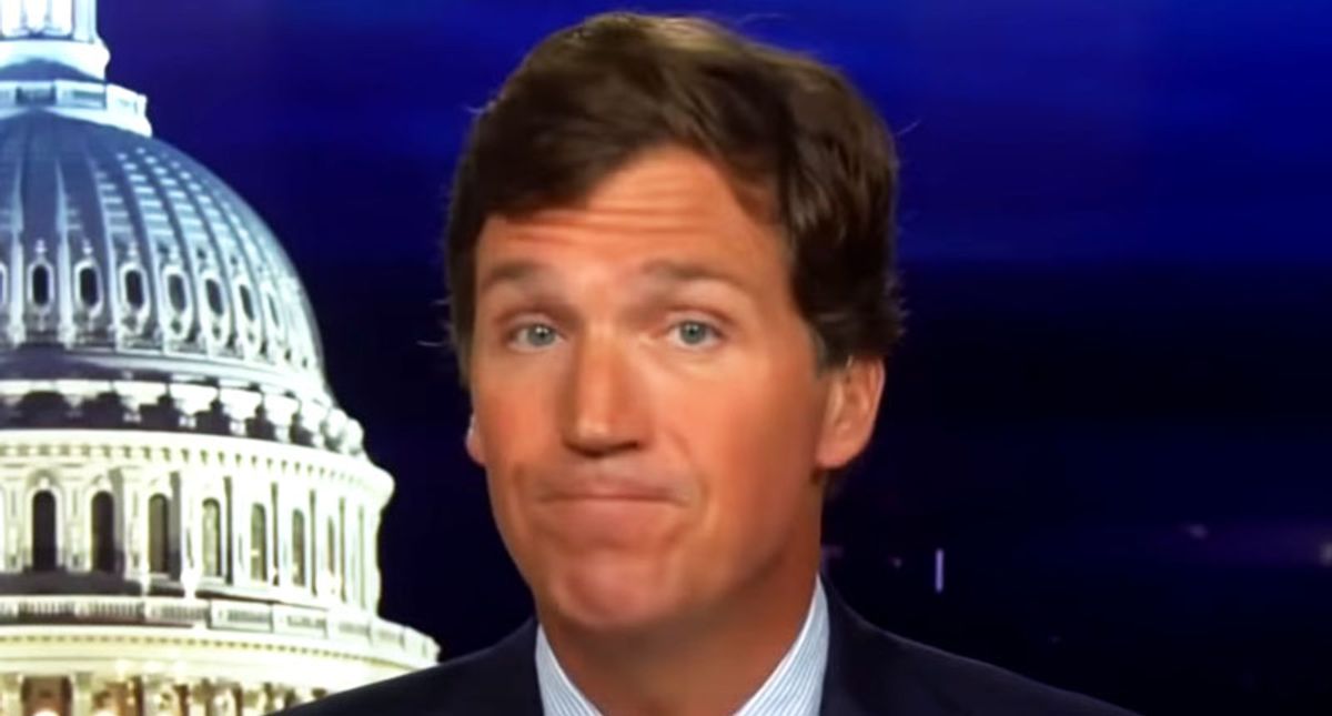 Tucker Carlson compares vaccines to a cult drinking Kool-Aid in attack against Jill Biden