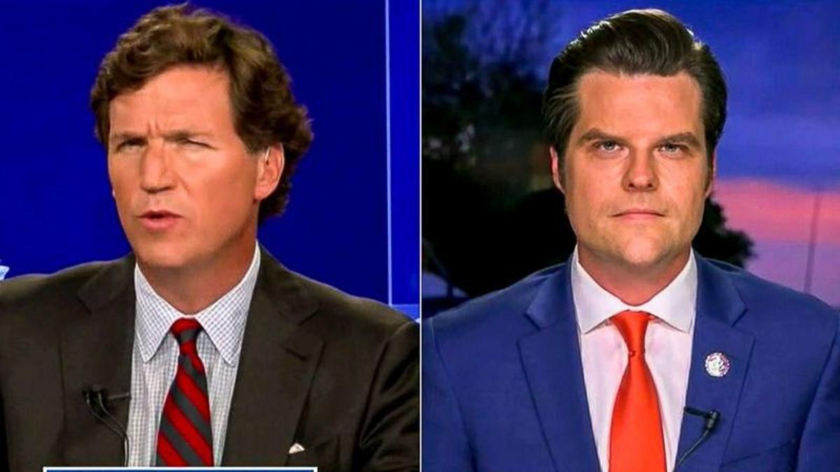 Fox News hasn't mentioned Matt Gaetz once since Wednesday despite multiple bombshell scandals