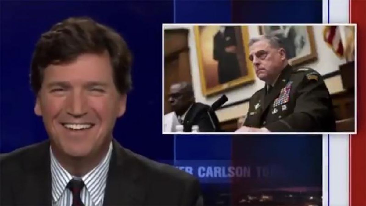 USAA pushed to drop ads on Tucker Carlson show after Fox host trashes military leaders