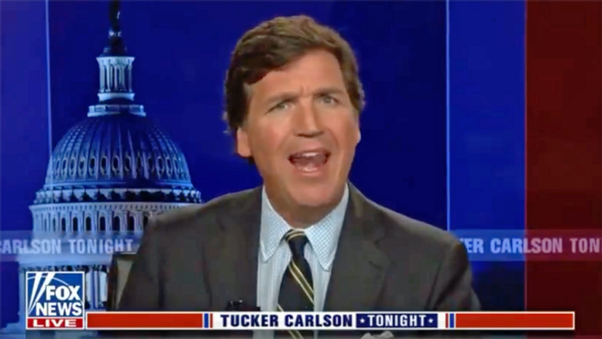 Georgia reporter catches Tucker Carlson using his work to blatantly lie about the 2020 election