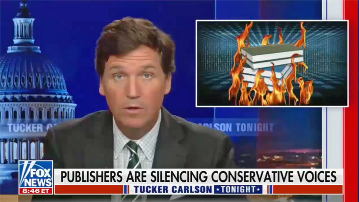 Tucker Carlson hilariously demolishes his own argument on 'cancel culture' — in only 30 seconds