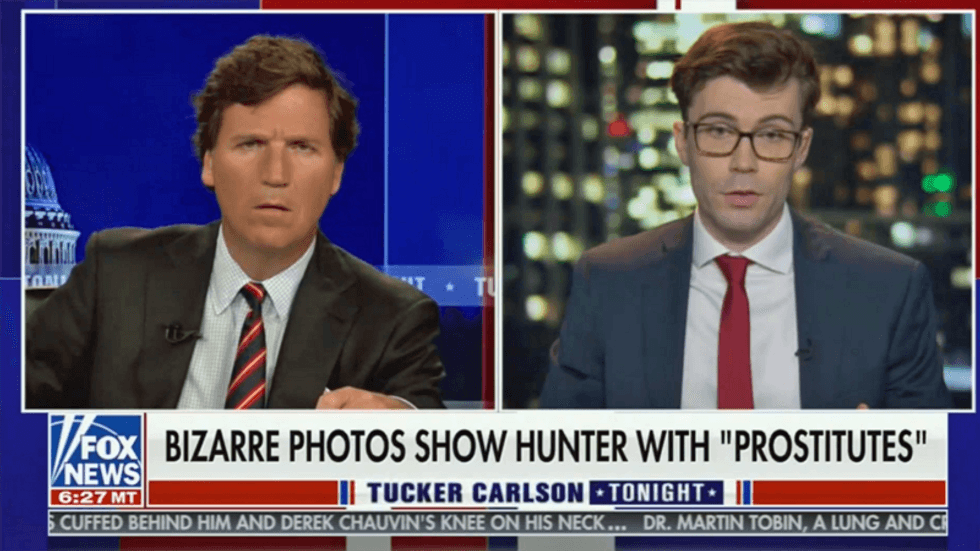 Fox News under fire after egregiously airing explicit images of alleged Hunter Biden sex tape