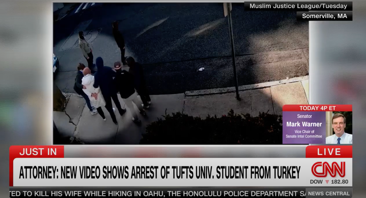 Doorbell cam captures moment DHS cuffs hijab-wearing grad student who criticized school