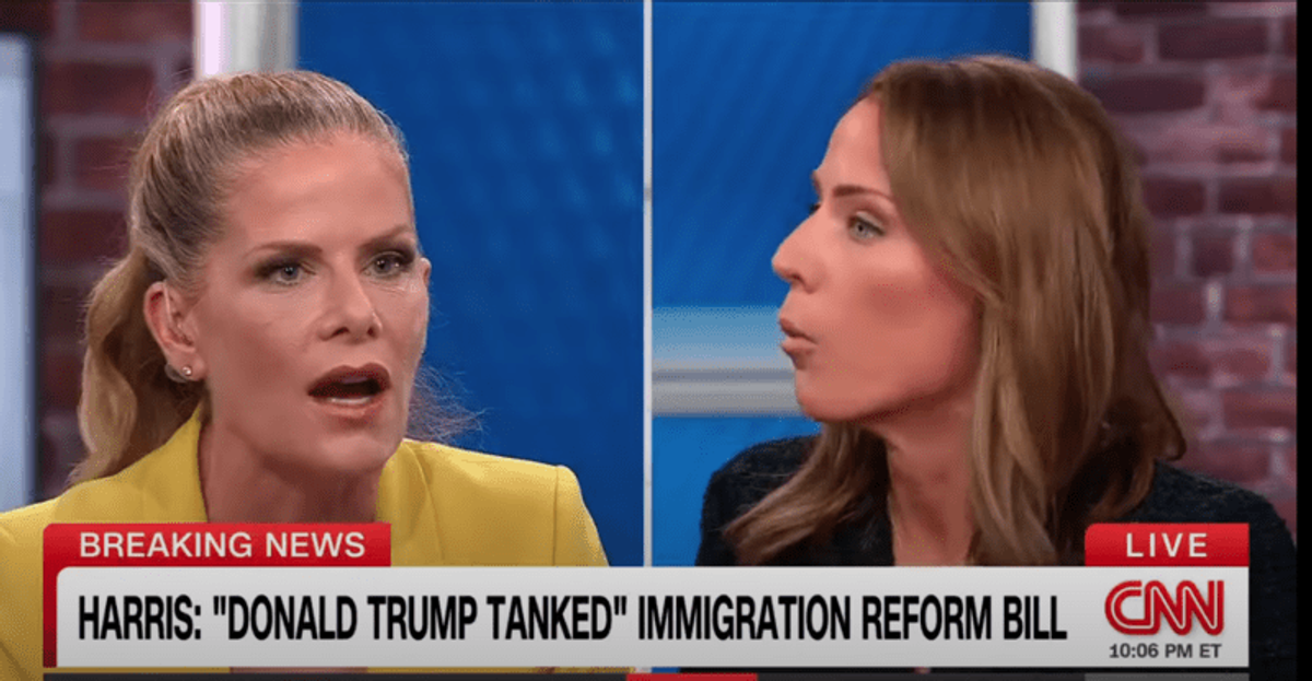 'You've done nothing for 11 years!' Shouting erupts on CNN after Harris' speech