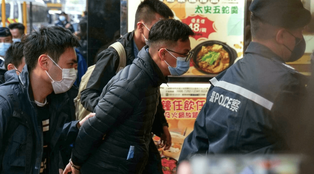 Shuttered Hong Kong news outlet's editors charged with sedition