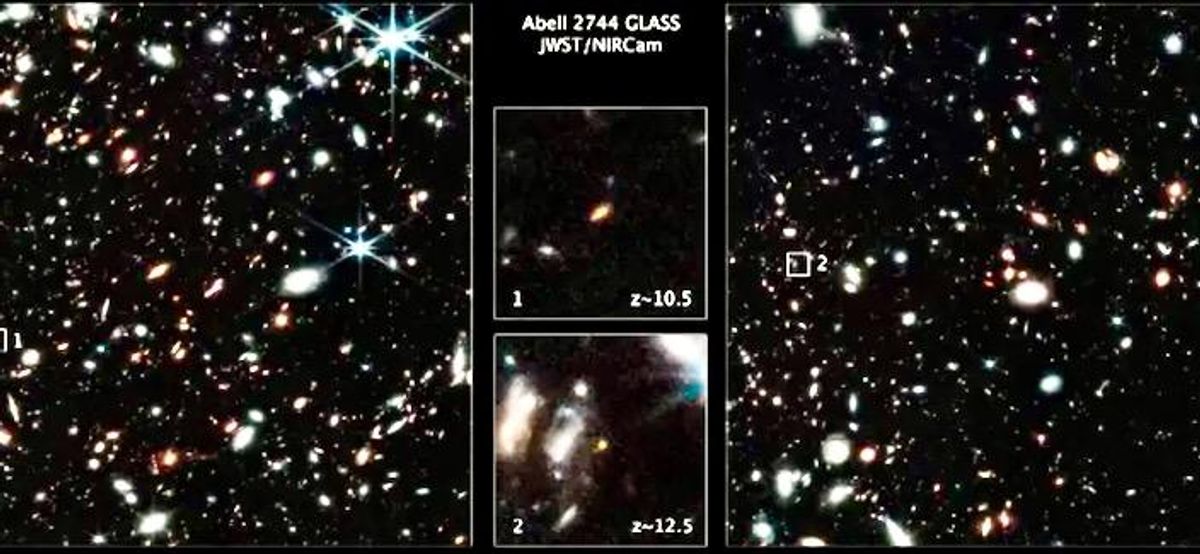 Webb observations point to a shorter cosmic dark age