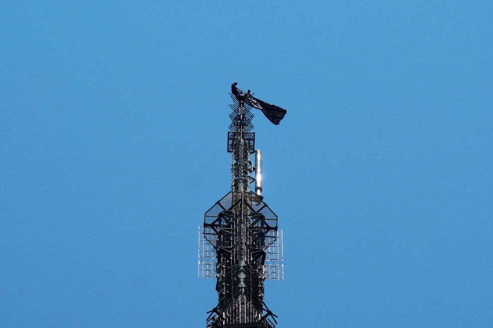 CNN stopped cold as masked activists scale Empire State Building with a blunt message