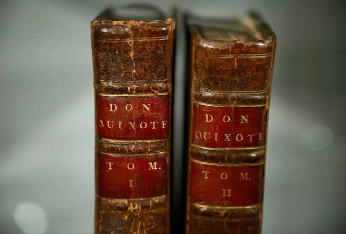Rare 'Don Quixote' editions sold in UK go up for auction
