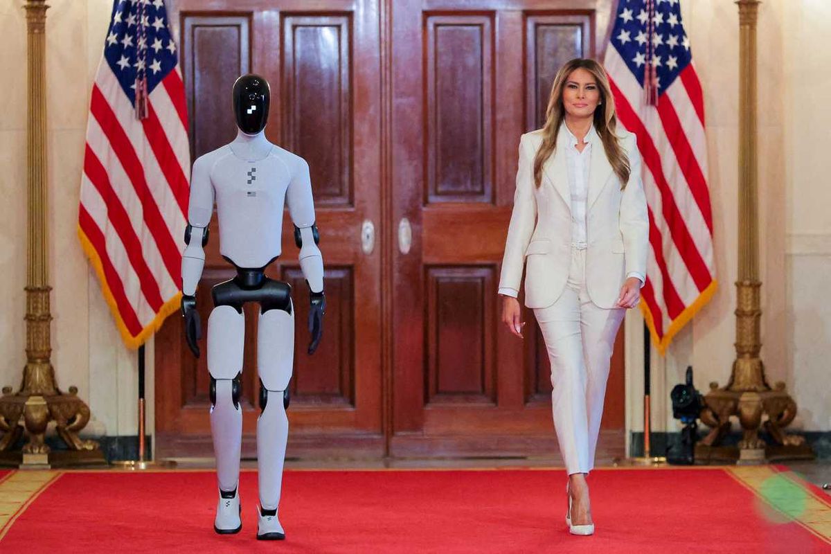 Melania Trump proposes resurrecting 'Plato' as 'humanoid' robot — to replace teachers