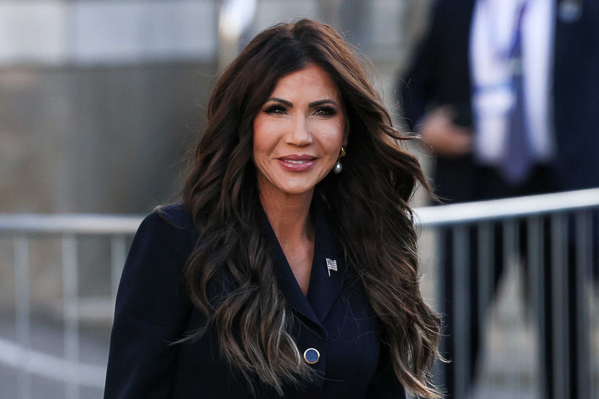 'Get out from behind the desk!' Fed-up Kristi Noem dares CNN anchor to join ride-along
