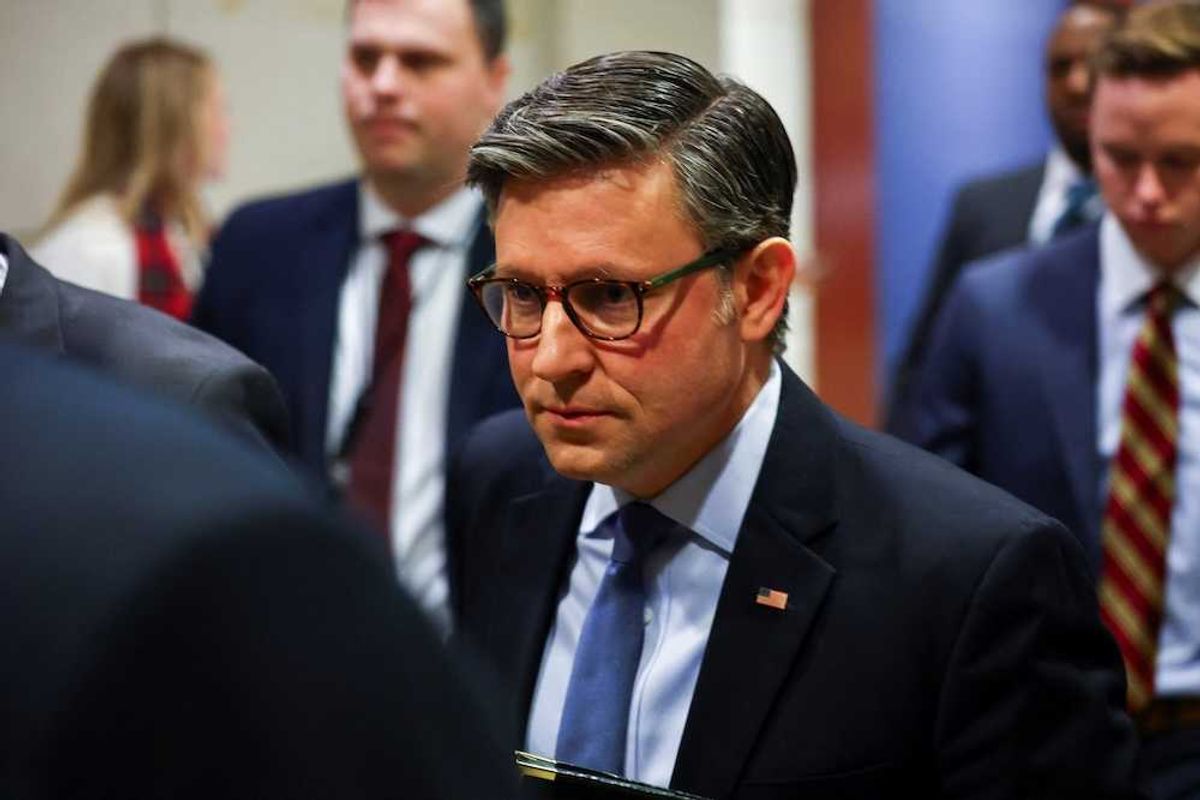 Mike Johnson confronts MAGA rep in 'heated' exchange: 'Take those words out of your mouth'