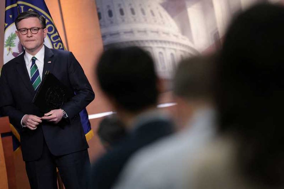 'Hollow canard': Firestorm as Mike Johnson fails to name even one instance of voter fraud