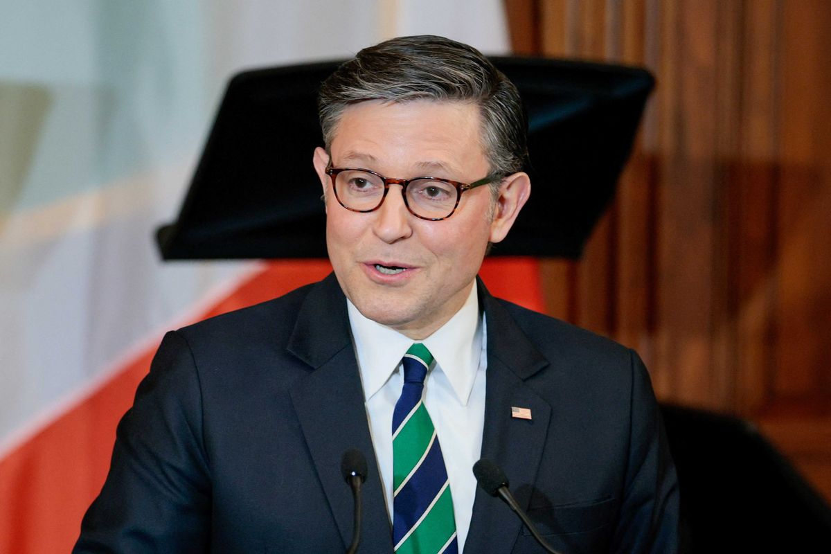 Mike Johnson's 'punching puppies' attack on Dems instantly blows up in his face