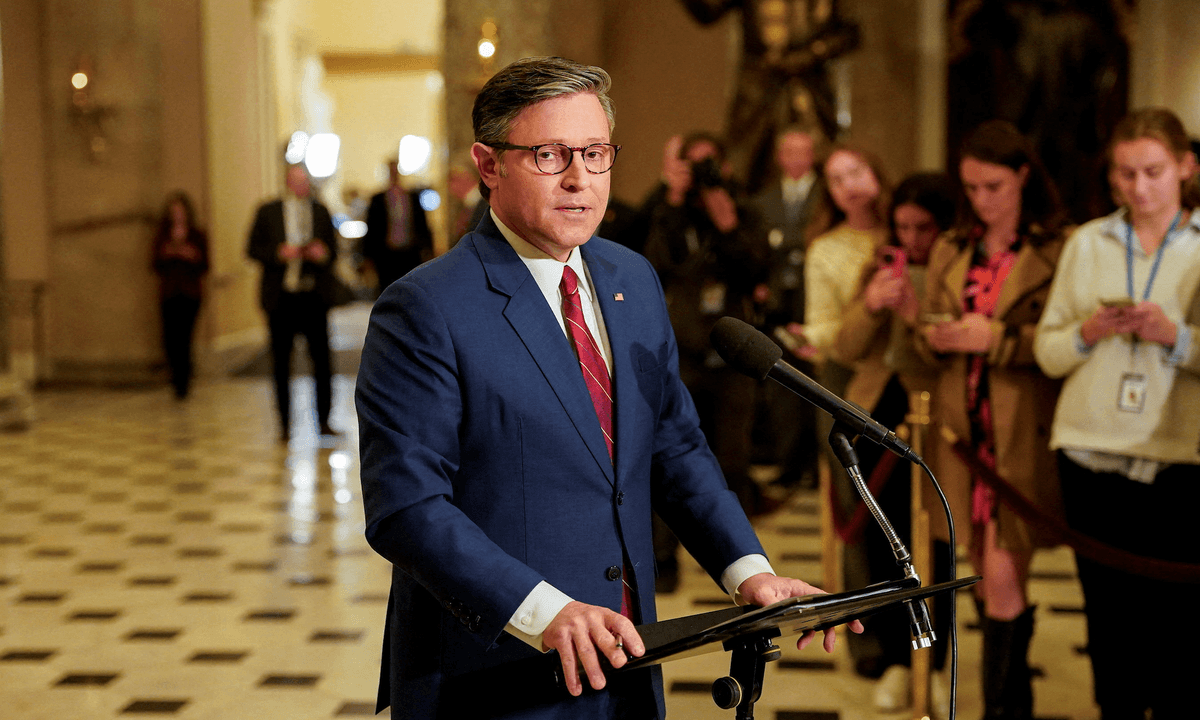 Mike Johnson buried over plan to rapidly swear in Republican after making Dem wait 50 days