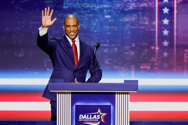 Shock as Cabinet secretary swats at MAGA rep's backside at 'Trumpapalooza'