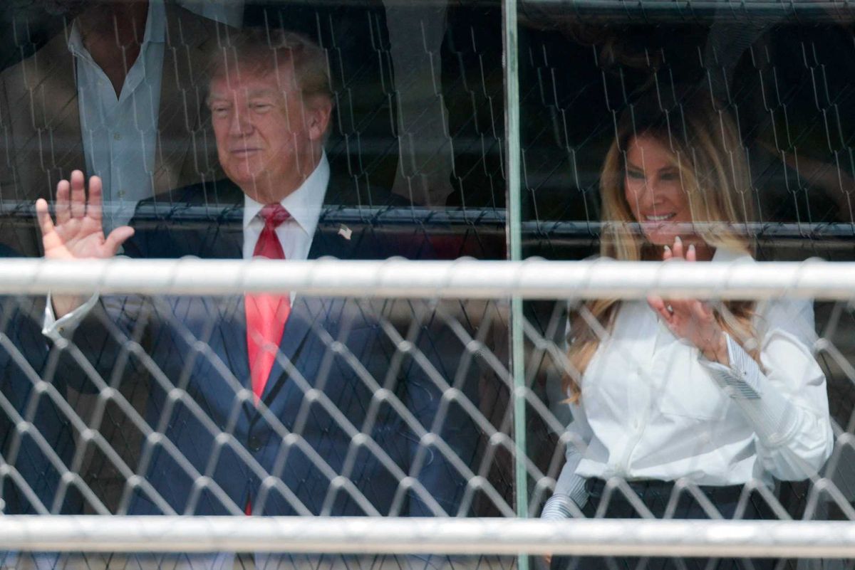Trump and Melania's 'intense' clash at Indy race decoded by lip reader: 'I've had enough'