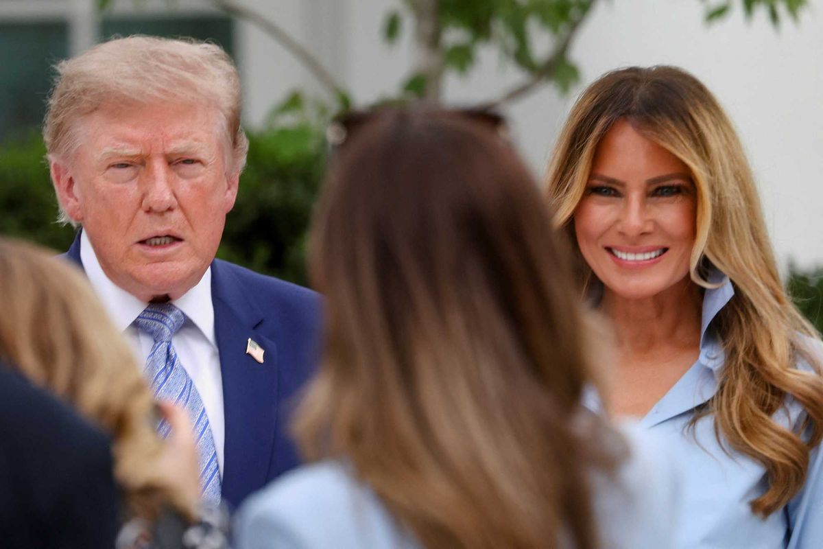 Body language expert decodes Melania Trump's surprise reemergence with hubby