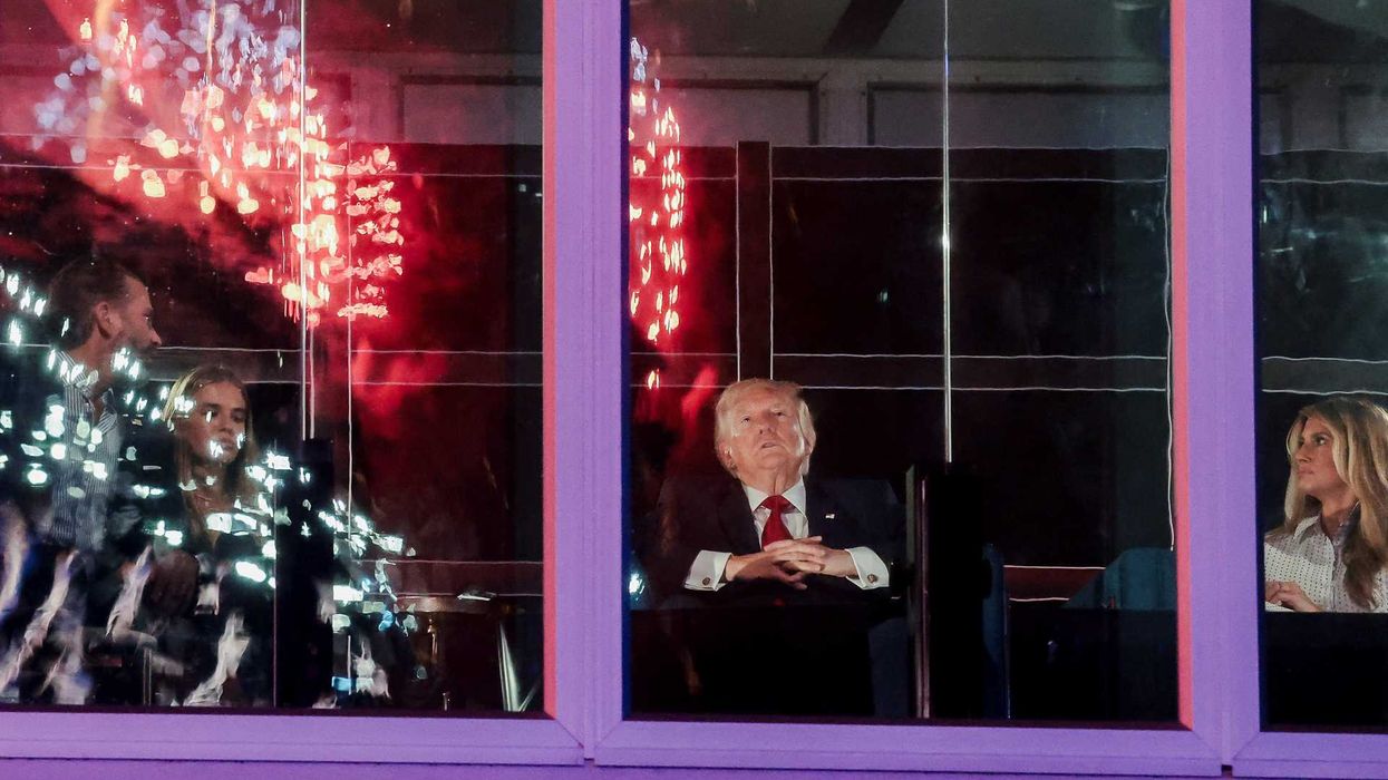 Fury as Trump's 'spectacularly stupid' fireworks leave Reflecting Pool full of debris