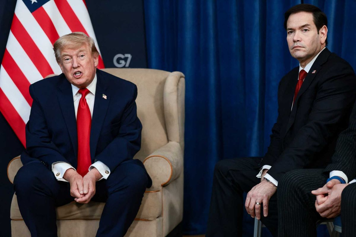 Trump forgot to bring Iran deal to signing — leaving Rubio scrambling for printer: report