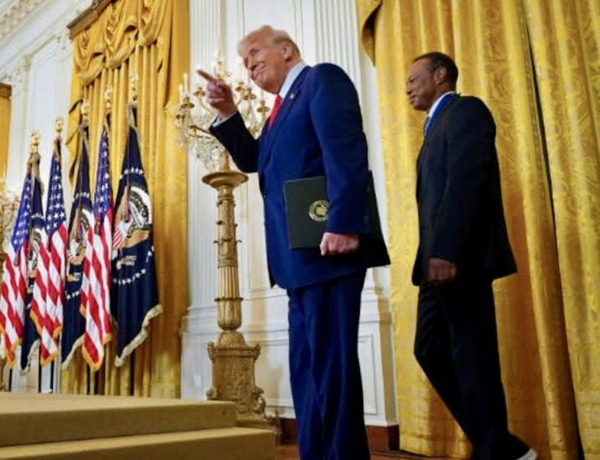 Trump hosts Black History Month event despite diversity crackdown