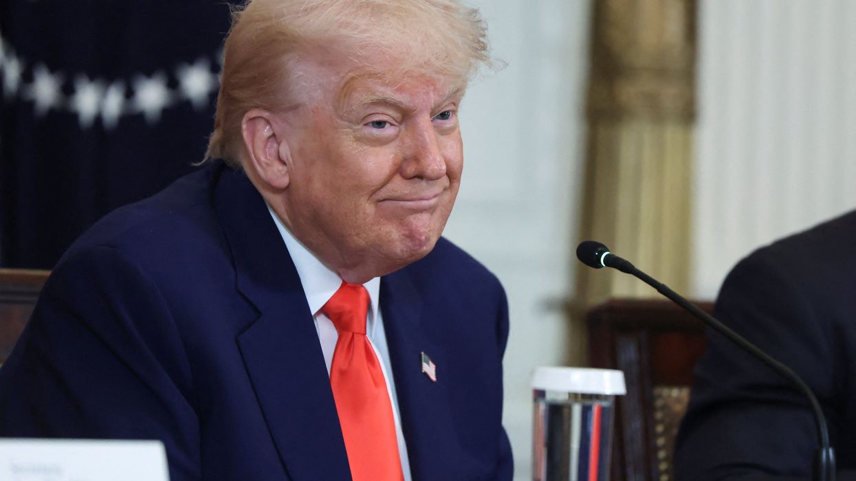 Irony oozes from Trump's latest self-made scandal