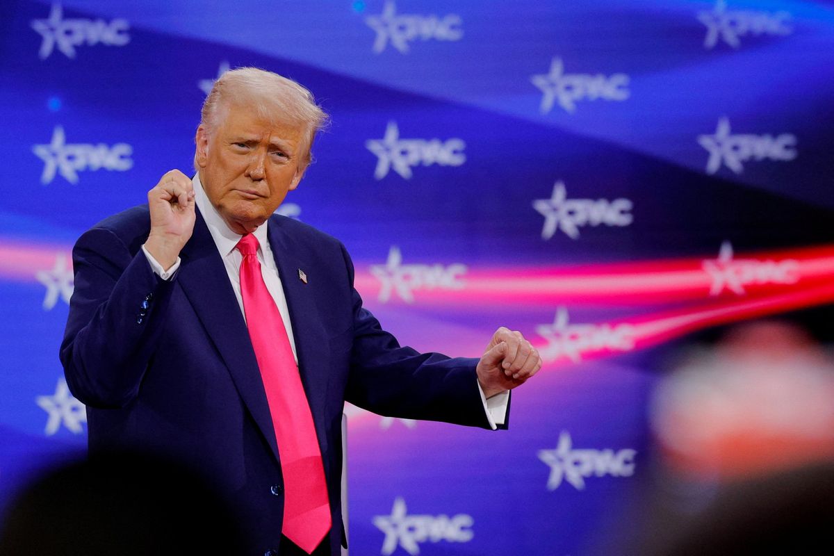 ‘Iconic’: White House brags about Trump dance after 'meandering' CPAC speech