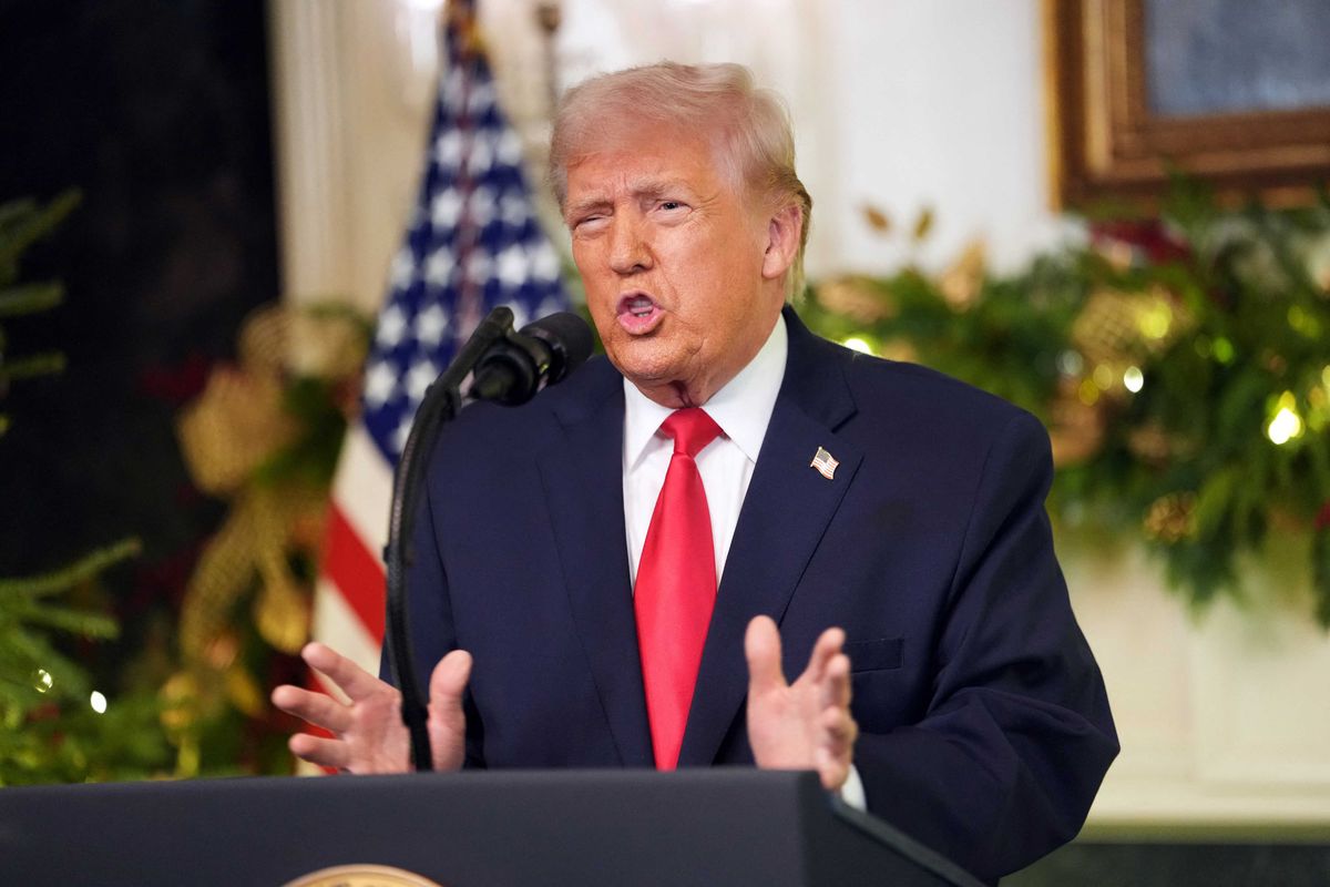 'Lie-O-Rama!' Trump dizzies as he unleashes falsehood frenzy in address to nation