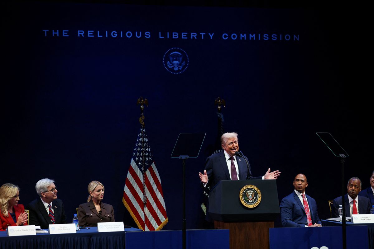 'Insane cult': Observers aghast as Cabinet member says Trump 'anointed' by God
