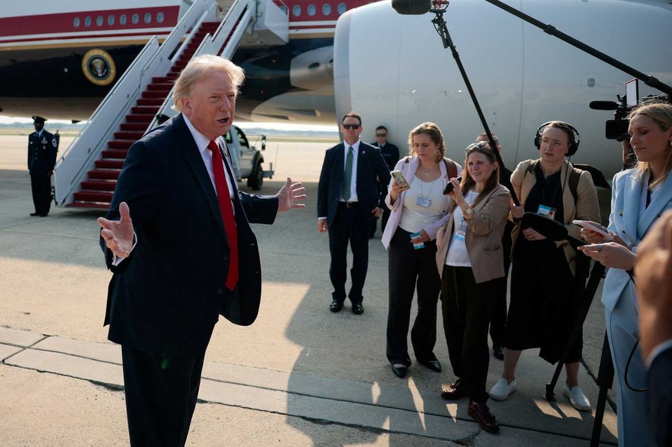 Trump fesses up as reporter accuses him of 'profiting off presidency'